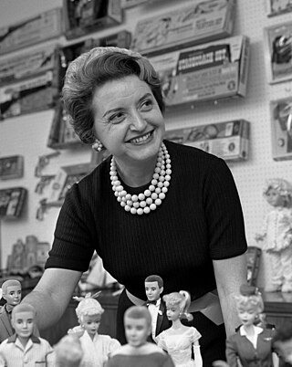 <span class="mw-page-title-main">Ruth Handler</span> American businesswoman and inventor (1916–2002)