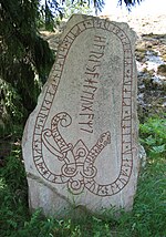 Vorschaubild für Runenstein von Skåäng