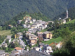 Santa Brigida panoraması