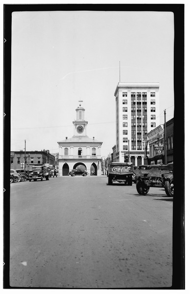 File:SIDE. - Old Market House, Hay, Green, Person and Gillespie Streets, Fayetteville, Cumberland County, NC HABS NC,26-FAYVI,1-3.tif