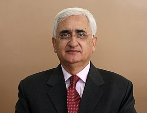 Salman Khurshid, Indian politician belonging to the Indian National Congress