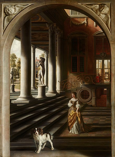 Samuel van Hoogstraten - Perspective View with a Woman Reading a Letter - 66 - Mauritshuis.jpg