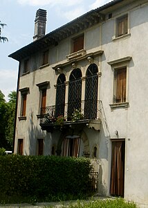 San Fior, villa Ongaro, élévation principale.jpg