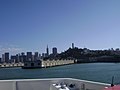 San Francisco Skyline from Alcatraz Ferry 2