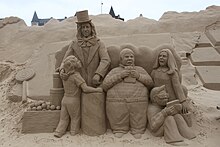 Sand Sculpture at Weston super Mare of Charlie and the Chocolate Factory by Anique Kuizenga.jpg