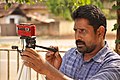 Sathish Kalathil in shooting of Jalachhayam