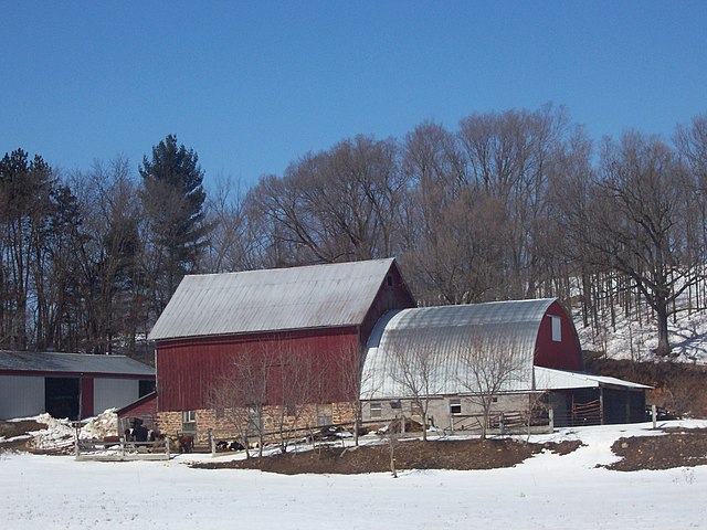 Farming in Sauk County near Reedsburg