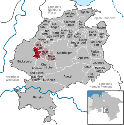 Seggebruch - Carte