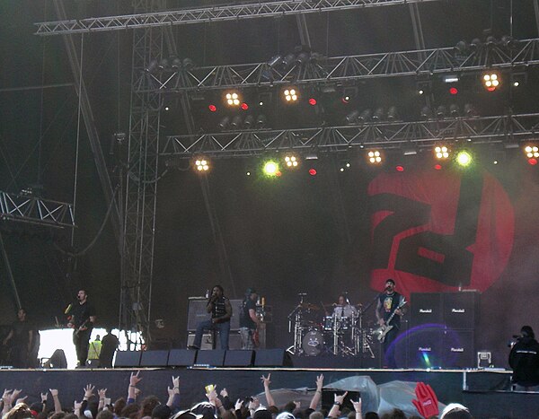 Sevendust at Nova Rock Festival 2009