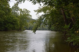 Flint Run Archeological District Archaeological site in Virginia, United States