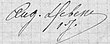 firma di Auguste Debesse