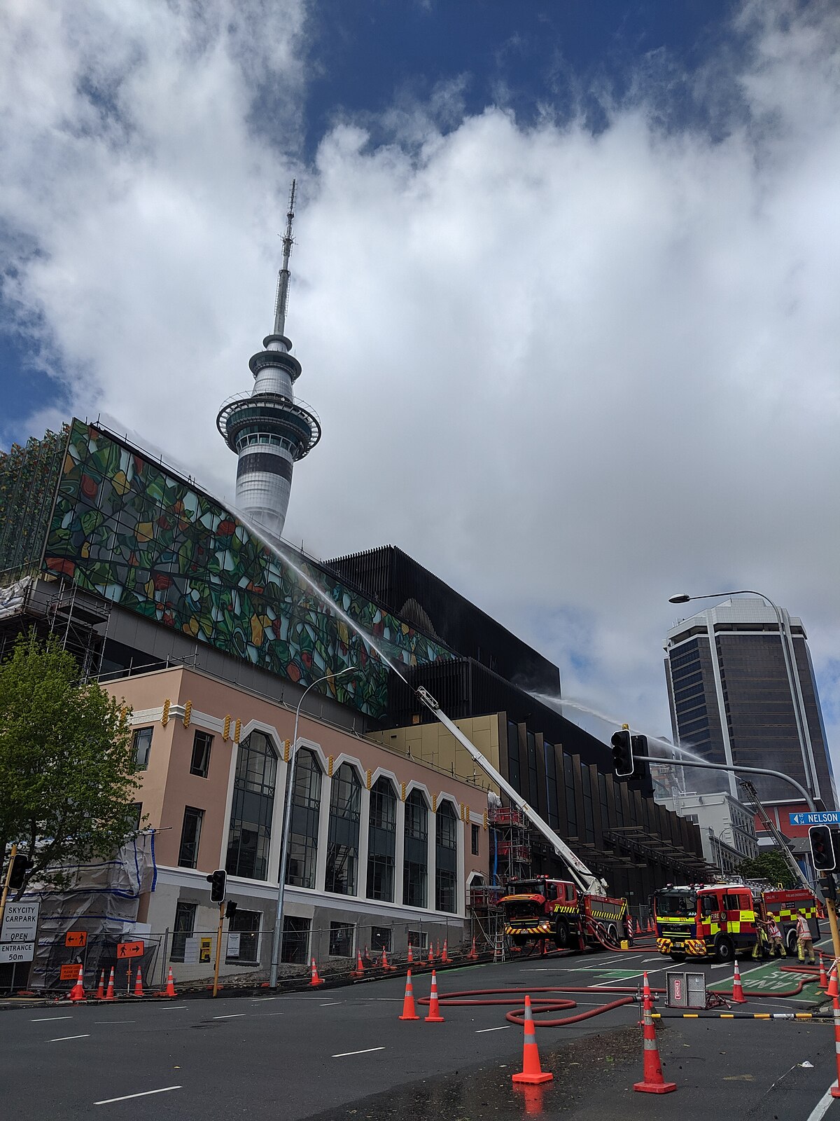 New Zealand International Convention Centre fire Wikipedia