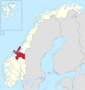 Poziția localității Sør-Trøndelag