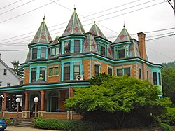 Queen Anne style house