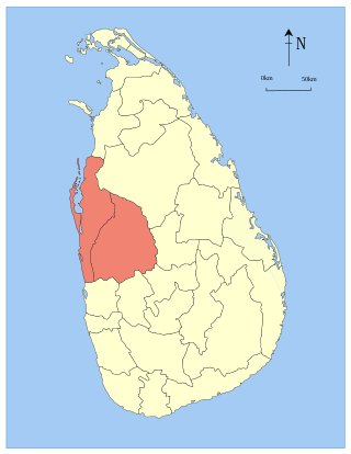 <span class="mw-page-title-main">North Western Province, Sri Lanka</span> Province of Sri Lanka