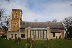 Kostel svatého Bartoloměje, Keelby, Lincs. - geograph.org.uk - 143866.jpg