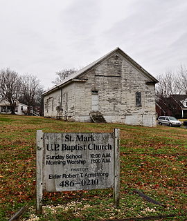 St. Mark United Primitive Baptist Church United States historic place