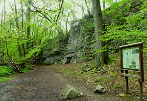 Former quarry in the Indetal