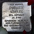 Charlotte Nomburg, Ludwigkirchstraße 10a, Berlin-Wilmersdorf, Deutschland