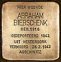 Stolperstein für Abraham Bierschenk (Rotterdam).jpg