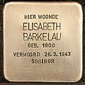 Stolperstein für Elisabeth Barkelau (Middelburg).jpg