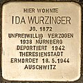 Stolperstein für Ida Wurzinger (Rothenburg ob der Tauber).jpg