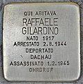 Stolperstein fur Raffaele Gilardino (Milano).jpg