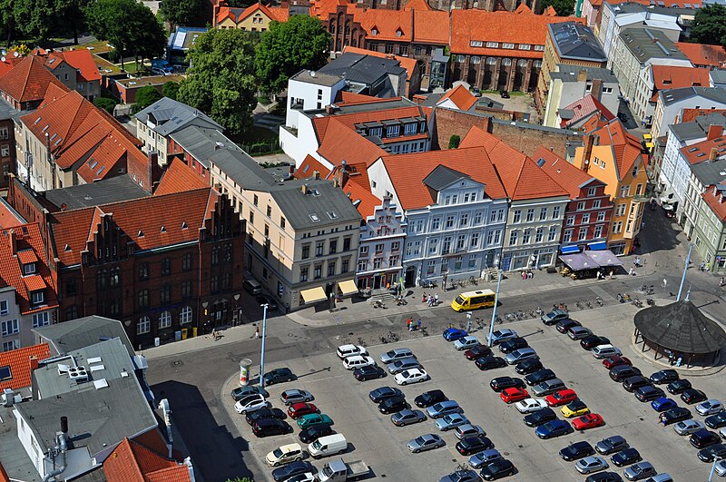 File:Stralsund, Blick von der Marienkirche (2013-07-07-), by Klugschnacker in Wikipedia (12).JPG