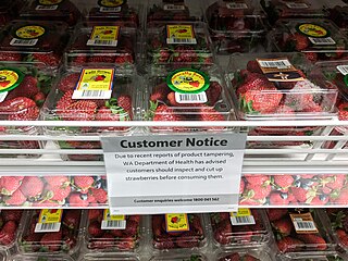 <span class="mw-page-title-main">2018 Australian strawberry contamination</span> Food tampering event in Australia