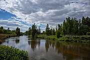 English: Svislač river. Minsk, Belarus Беларуская: Рака Свіслач. Мінск, Беларусь Русский: Река Свислочь. Минск, Беларусь