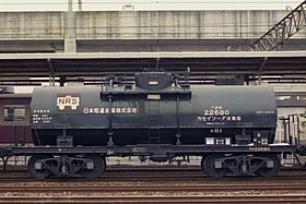 タキ2600形、コタキ22680 1987年2月22日、黒磯駅