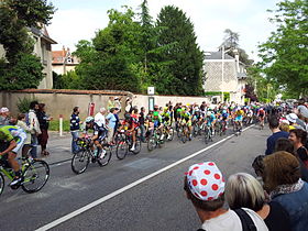 Suuntaa-antava kuva Tour de France 2014 -kilpailun 7. vaiheesta