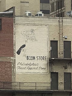 The Blum Store Former clothing store in Philadelphia