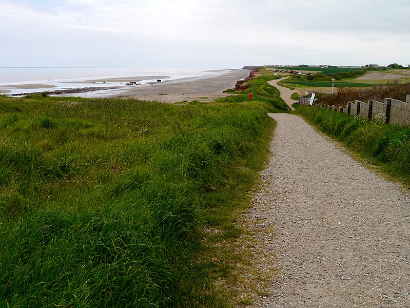 File:The Path to the Beach at Tunstall - geograph.org.uk - 3503483.jpg