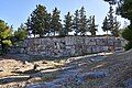 The retaining wall "Pnyx III" at the Pnyx, 4th cent. B.C. Athens.