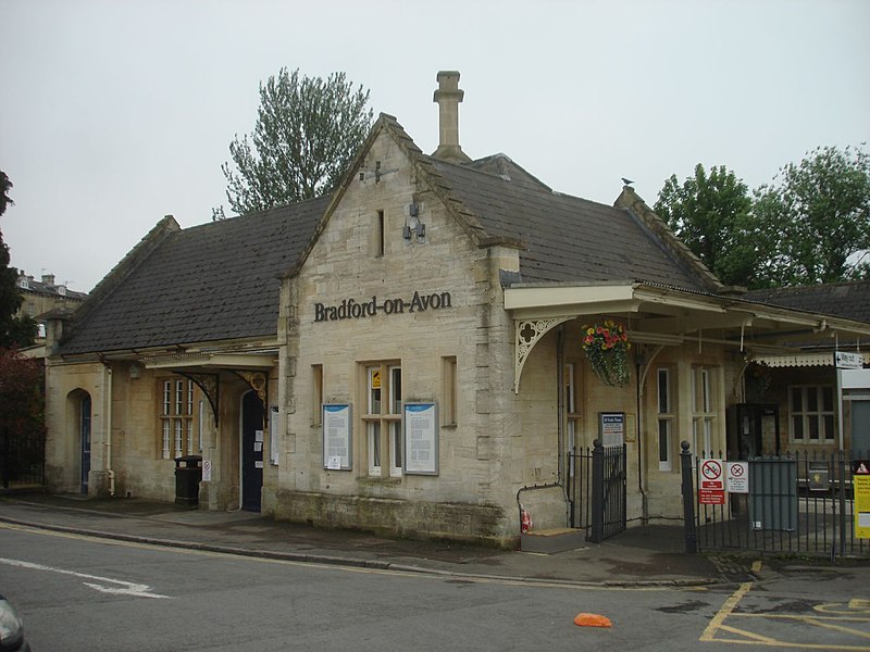 File:The station at Bradford - on - Avon, Wiltshire. (2494836595).jpg