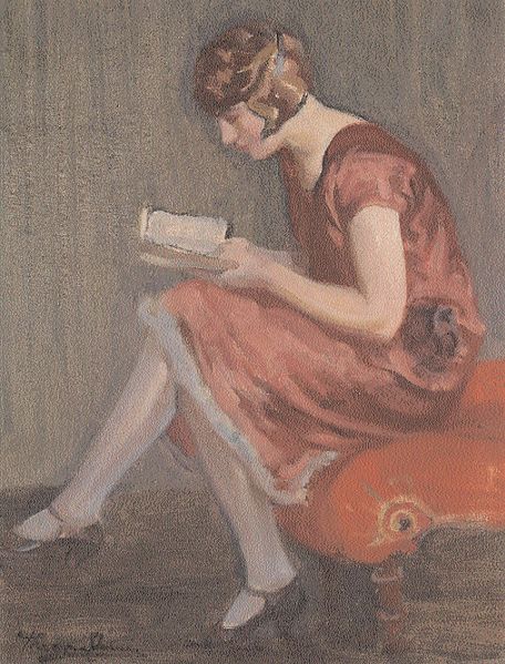 File:Thorma Reading Woman 1928.jpg