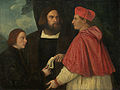 Girolamo and Cardinal Marco Corner Investing Marco, Abbot of Carrara, with His Benefice label QS:Len,"Girolamo and Cardinal Marco Corner Investing Marco, Abbot of Carrara, with His Benefice" 约1520年 date QS:P,+1520-00-00T00:00:00Z/9,P1480,Q5727902