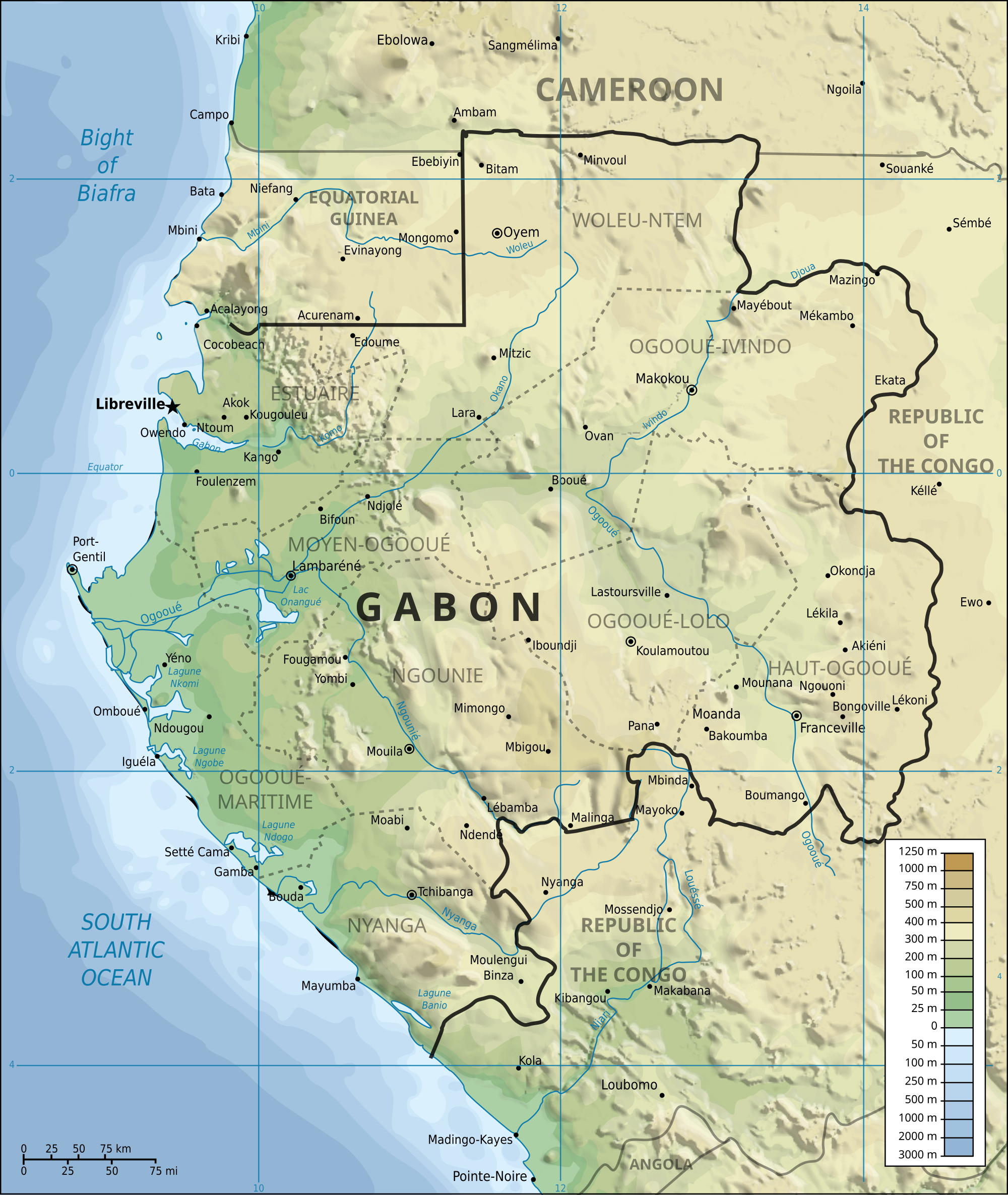 Geography of Gabon - Wikipedia, the free encyclopedia