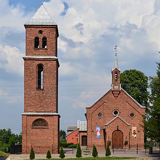 Trąbin-Wieś Village in Kuyavian-Pomeranian Voivodeship, Poland