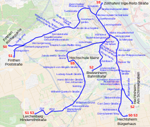 300px tram map of mainz.svg