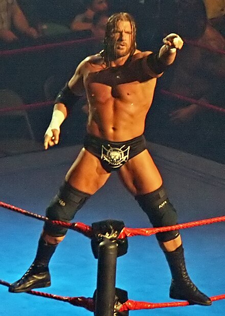 Triple H, the leader of Evolution