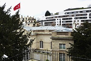 Danh Sách Phái Bộ Ngoại Giao Của Thổ Nhĩ Kỳ