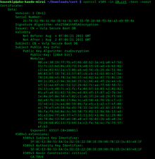 Description de l'image UEFI Secure Boot DB certificate.png.
