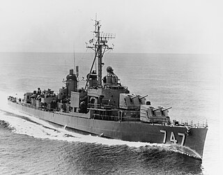 USS <i>Samuel N. Moore</i> Allen M. Sumner-class destroyer