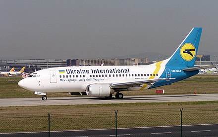 Boeing 737-500 de Ukraine International