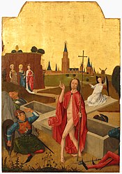 Gaspard (Caspar) Isenmann, retable de la collégiale, 1462–165: Résurrection du Christ