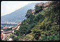 Veduta di Bellinzona e delle mura del Castello di Montebello.jpg