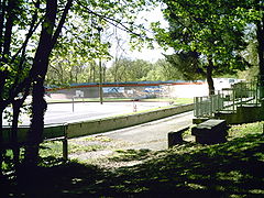 Vista exterior del velódromo