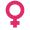 Pink Venus symbol.svg